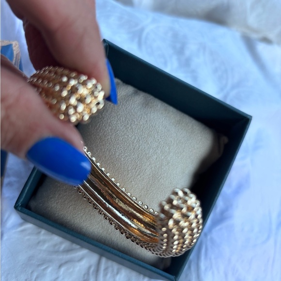 House of Harlow 1960 Gold Chain Bracelet - Picture 2 of 4